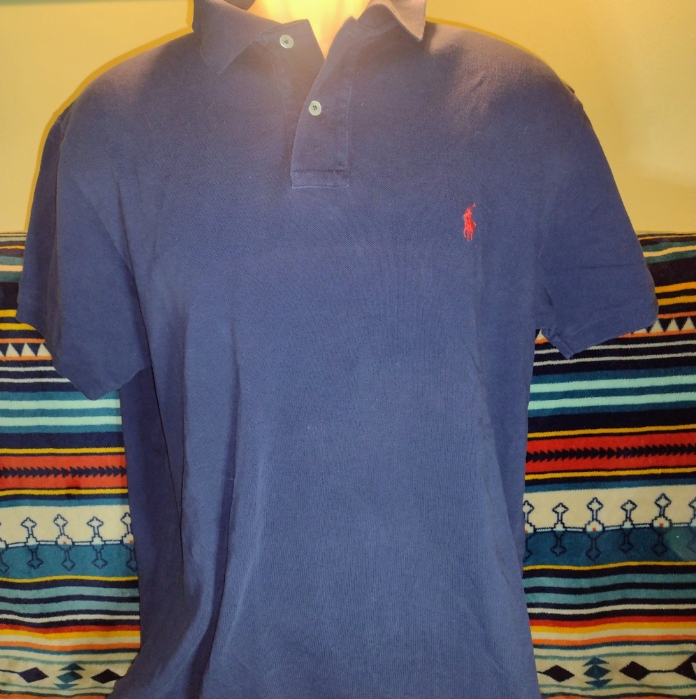 * VINTAGE - 90s * Ralph Lauren Polo | Custom Fit Edition | Size XL |